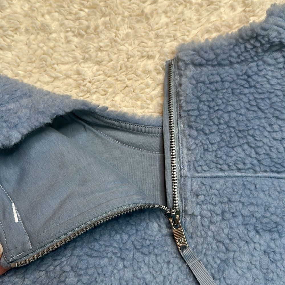 Lululemon Wool Whenever Crew in Chambray Size 12 - Picture 9 of 9